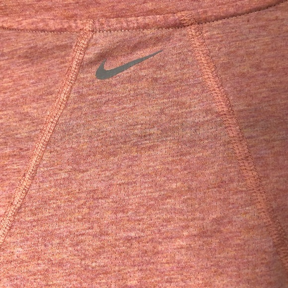 Nike Salmon Pink Running Dri-Fit T-Shirt - Picture 13 of 15